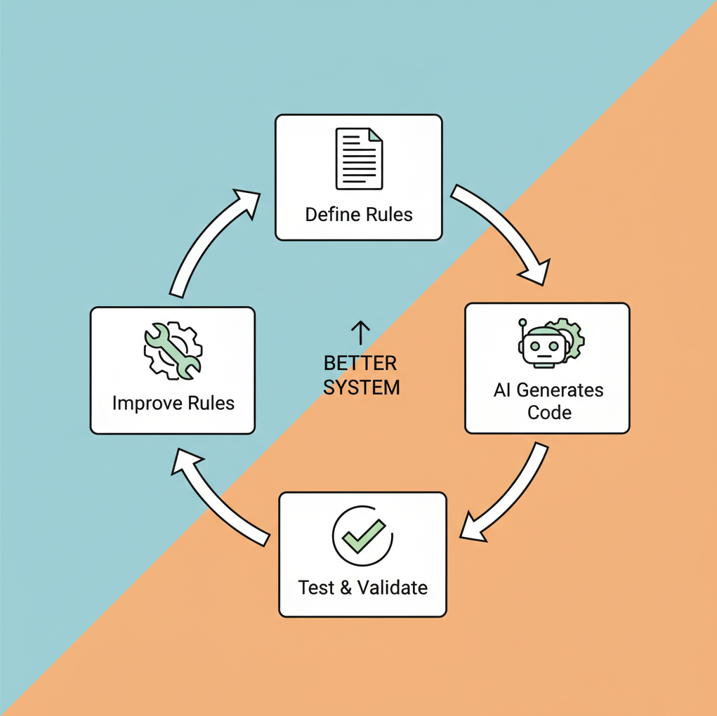 Self-improving development loop
